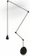 Rendl Light Studio Spider I Pendant Light Single-Light for Socket E27 Black