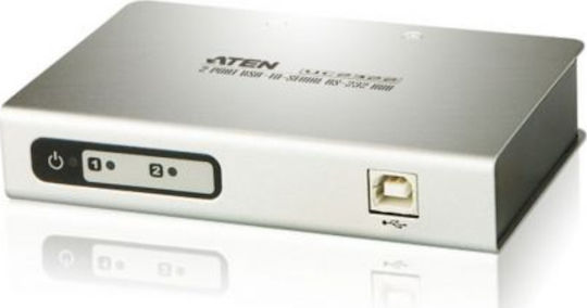 Aten 2-Port USB to RS-232 Hub