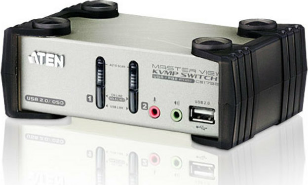 CS1732A - 2-Port PS/2-USB VGA/Audio KVMP™ Switch - ATEN VIETNAM