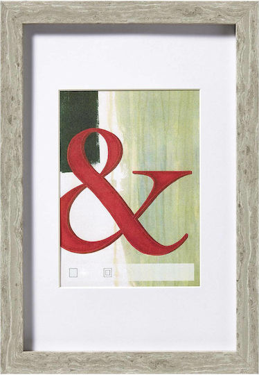 Walther Wooden Photo Frame with Gray Frame