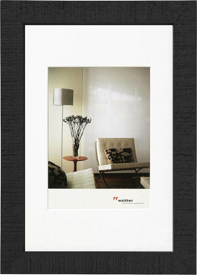 Walther Wooden Photo Frame with Black Frame