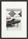 Walther Metallic Photo Frame with Black Frame Color