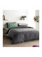 Vesta Home Плик за Завивка Памучен Единичен 170x240 Synthesis 502 Антрацит