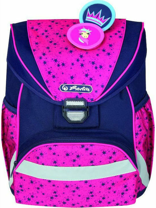 Herlitz Ultralight Stars School Bag Backpack Elementary, Elementary in Pink color