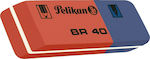 Pelikan Eraser for Pencil and Pen ΒR40 Classic Blue-Red 1pcs