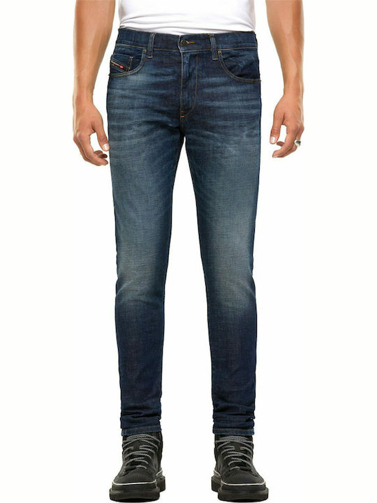 Diesel D-Strukt Men's Jeans Pants in Slim Fit Blue
