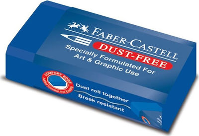 Faber-Castell Γόμα για Μολύβι Dust Free Μπλε