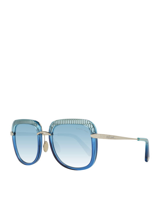 Roberto Cavalli Sonnenbrillen mit Blau Rahmen und Gray Verlaufsfarbe Linse RC1140 86X