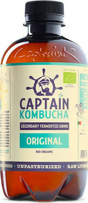 Captain Kombucha Organic Kombucha Φυσική Liquid 400ml