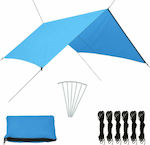 vidaXL Beach Shade Blue 300x285cm