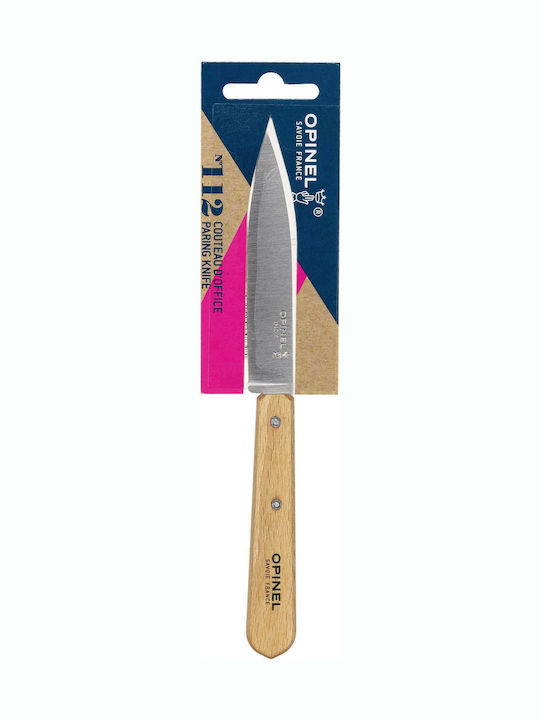 Opinel N°112 Peeling Knife of Stainless Steel 10cm 001913