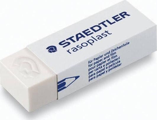 Staedtler Гума за Молив Rasoplast 1бр Бяла