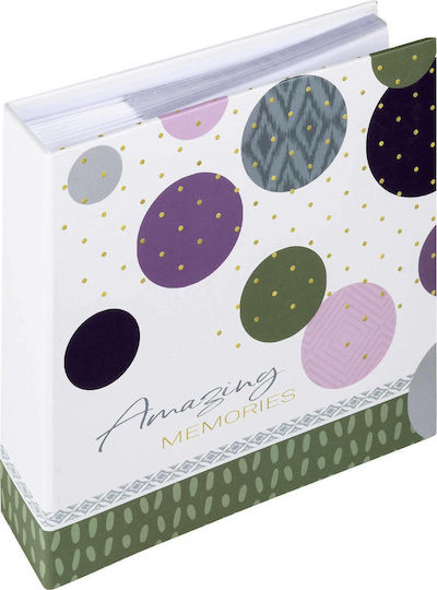 Walther Album Amazing Memories Green pentru 200 Albume foto Dimensiuni 10x15buc Multicolor 10x15buc