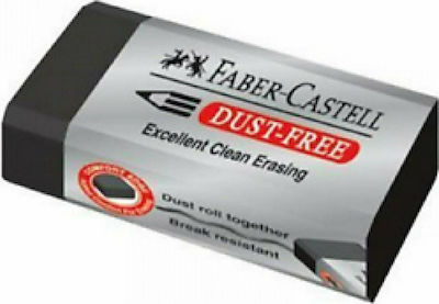 Faber-Castell Γόμα για Μολύβι Dust Free Μαύρη