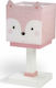 Ango Kids Portable Lamp Little Fox Pink 14x14x29εκ. 64581