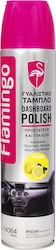 Flamingo Spray Shine / Protection Lemon for Interior Plastics - Dashboard with Scent Lemon Dashboard Polish 750ml 9990000010738