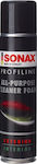 Sonax Schaumstoff Reinigung für Kunststoffe im Innenbereich - Armaturenbrett Profiline All Purpose Foam Cleaner 400ml 02743000