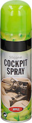 Dunlop Spray Polieren für Kunststoffe im Innenbereich - Armaturenbrett mit Duft Apfel Cockpit Spray 220ml