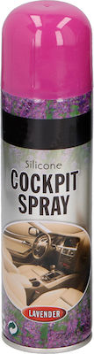 Dunlop Spray Polieren für Kunststoffe im Innenbereich - Armaturenbrett mit Duft Lavendel Cockpit Spray 220ml