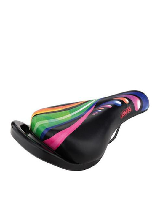 Lampa S-16 Multicolored Bicycle Saddle Childhood