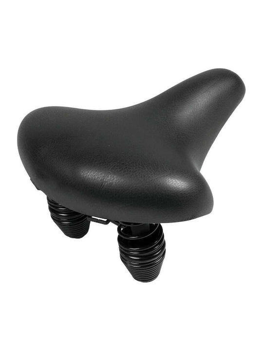Lampa SL-1 Black Bicycle Saddle Double Spring