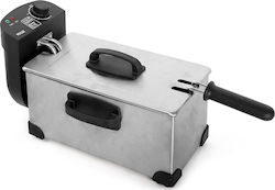Muhler DF-3030IX Фритюрник 3лт Сребрист Muhler DF-3030IX Фритюрник 3лт Сребрист