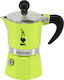 Bialetti Rainbow Stovetop Espresso Pot for 1 Cu...