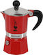 Bialetti Rainbow Stovetop Espresso Pot for 1 Cu...