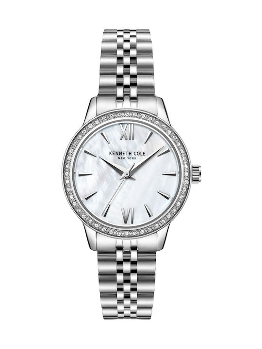Kenneth Cole Watch with Silver Metal Bracelet KC51110001