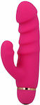 Intense Crass Vibrator Rabbit 17.5cm Pink