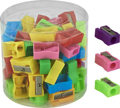 Justnote Plastic Pencil Sharpener (Μiscellaneous Colours)