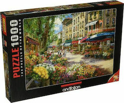 Flower Market in Paris Puzzle 2D 1000pcs 3106