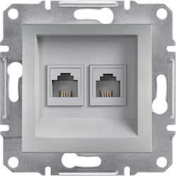 Schneider Electric Asfora Doppelter in Gray Far...