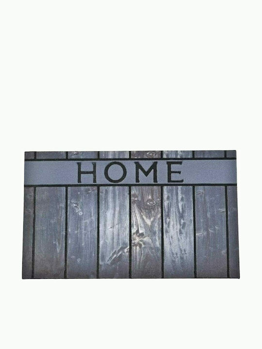 Aria Trade Πατάκι Εισόδου Home Γκρι 45x75εκ.