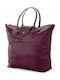 Benzi Fabric Shopping Bag Burgundy