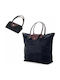 Benzi Fabric Shopping Bag Black