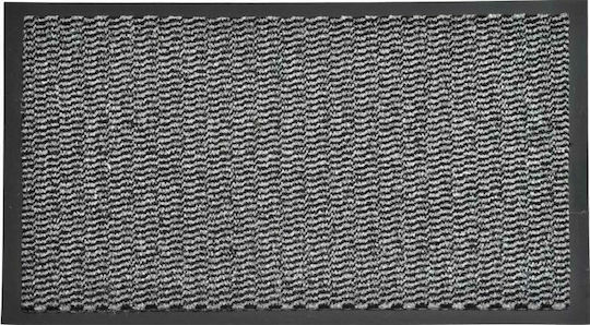 Evideco Πατάκι Εισόδου Μοκέτα Lisa Γκρι 80x120εκ. 1471793 Γκρι