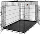 Feandrea Feandrea Hund-Drahtkäfig Klein mit 2 Türen Schwarz 92,5x57,5x64cm