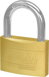 Total Steel Padlock Brass with Key 70mm 1pcs