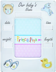 Prince Silvero Baby Keepsake Frame MA-142-C mad...