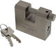 Cisa Steel Padlock Monoblock with Key 75mm 1pcs