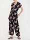 Women's Sleeveless One-piece Suit Night Sky