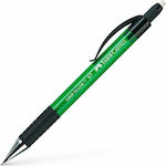 Faber-Castell Gripmatic Μηχανικό Μολύβι 0.7mm με Γόμα Πράσινο