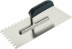 Suki Tile Spatula Metallic Serrated 280x130mm with Plastic Handle with tooth 6x6mm 1802826