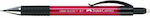 Faber-Castell Gripmatic 1377 Μηχανικό Μολύβι 0.7mm με Γόμα Κόκκινο