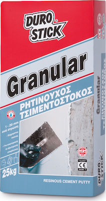 Durostick Granular Concrete Based Putty Acrylic / Resinous White 25kg