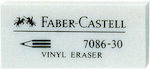 Faber-Castell Γόμα για Μολύβι Βινιλίου PVC-free Λευκή