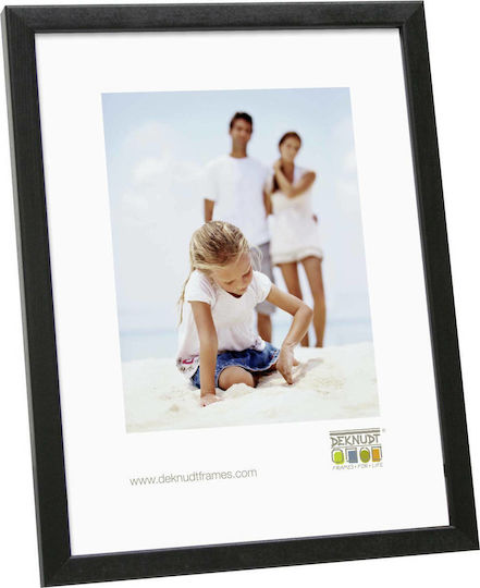 Deknudt Wooden Photo Frame with Black Frame S41JL2 21.0x29.7