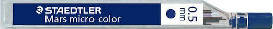 Staedtler 12 Mine Creion Mecanic Mars Micro Carbon Grosime 0.5mm Albastru