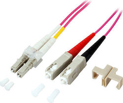 EFB O0323.5 Οπτική Ίνα LC-SC 5m Ροζ